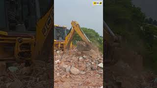 JCB Working on construction work | #jcb #jcbvideos