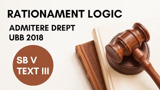 2018 Admitere Facultatea de Drept UBB, rationament logic, subiectul 5, text 3