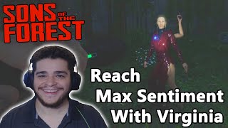 How To Get Secret Ending With Virginia & Reach Max Sentiment - Sons Of The Forest Part 13