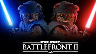 Ewok JEDI + SITH - Star Wars Battlefront 2 Unidentified Ewok Jedi Mod by Tortuga