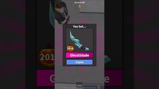 Trading Palms for Ghostblade in Roblox Mm2