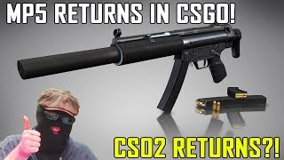 MP5 SMG in CSGO + CSO2 IS STILL ALIVE?