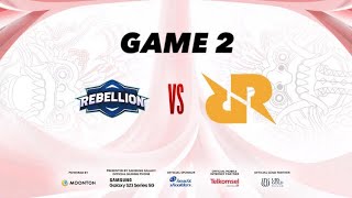 REBELLION vs RRQ HOSHI || WEEK 6 ||Day 1 || GAME 2