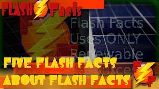 Five Flash Facts About Flash Facts - The BEST New Channel on YouTube!