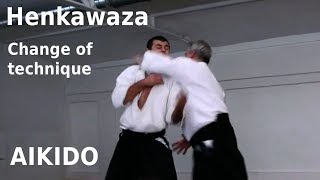 Aikido henkawaza - iriminage when uke is resisting shihonage, by Stefan Stenudd