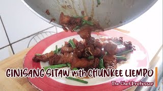 GINISANG SITAW WITH CHUNKEE LIEMPO - The Chef Professor