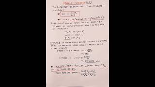 useful formula for simple interest#important #competitiveexams #ibpsclerk #maths#bankexams