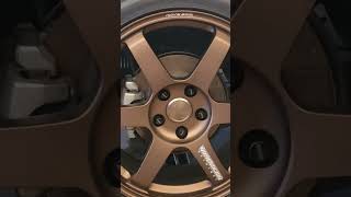 Rays TE37 SAGA S~PLUS 18x9 5x114.3 +45 bronze for #gryaris #hondacrz #subaruimprezawrxsti 158,000php