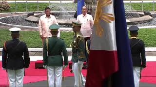 Departure Honors for President Aquino during the Inauguration of PRRD 2016