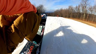 New Years Day Snowboarding | Seven Springs Mountain Resort | 2023 Season