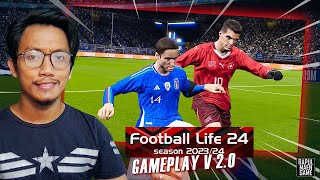 GAMEPLAY TERBARU SP FOOTBALL LIFE 2024, GAMEPLAY V 2.0 - FOOTBALL LIFE 2024 UPDATE