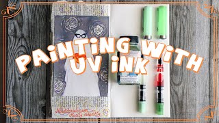 painting with UV ink