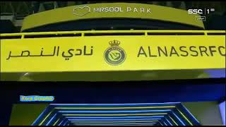 ملخص عن مبارة نادي النصر السعودي وضمك وانتهت بفوز النصر بالاربعة اهداف