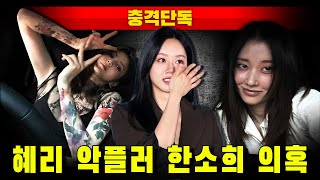 [충격단독] '혜리 악플러' 한소희 의혹 (절친 전종서 팔로우)