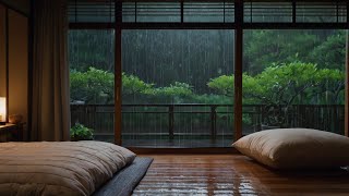 Soothing Rain Sounds🌧️ | Come in To The Bed and Close Your Eyes To Feel The Rain😴