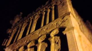 Littleportlittle maximus outside at Exeter cathedral