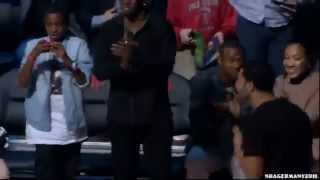 Terrence Ross jumps over a kid with between-the-legs dunk! Sprite Slam Dunk Contest 2013