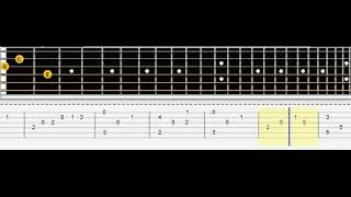 Mario Underwater Theme Guitar Tab