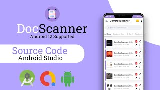 How to create DocScanner app | android source code | java project with source code | Apndroid app