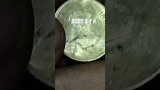 2020 5 ₹ H #coin #rear