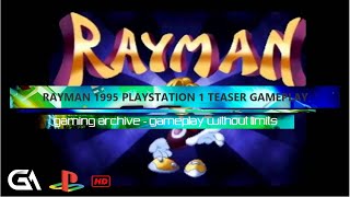 Rayman 1995 Gameplay by Regan - Retro Gaming PlayStation 1 Gaming Retro Gaming Gameplay