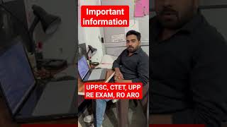 UPPSC PRE 2024 Exam Postponed || upp re exam | ctet | ro aro #bgm #song #music #viral #reels