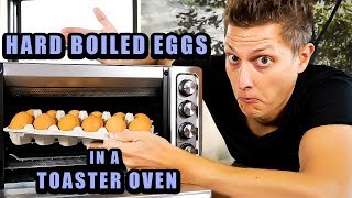 HARD BOILED EGGS IN A TOASTER OVEN