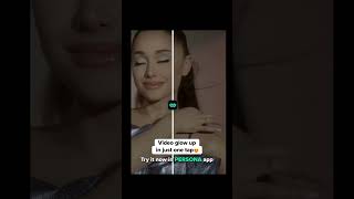 Persona app - Best video/photo editor 💚 #beautycare #selfie