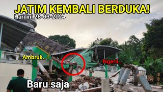 FULL VIDEO: Jawatimur Berduka ! Gempa Hebat Hari ini 26-03-2024, Semua Panik?! Gempa Jatim hari ini