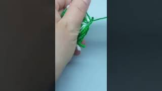 super aesy flower making trick whit wool- hand embroidery amazing flower desing- sewing hack