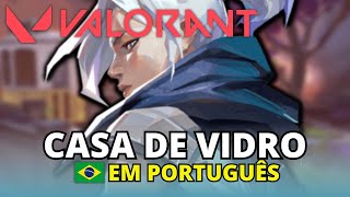 VALORANT - CASA DE VIDRO - TEMA PEARL - MALE  COVER - LETRA PT-BR