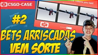 BETS ARRISCADAS! A Melhor Sorte De Sempre! CSGO-CASE Betando #2 (CSGOHouse) Patrocinado