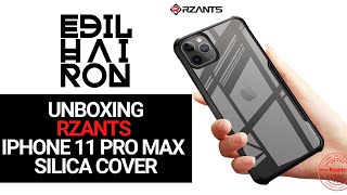 UNBOXING RZANTS iPhone 11 Pro Max Silica Gel Shock Proof Soft Cover