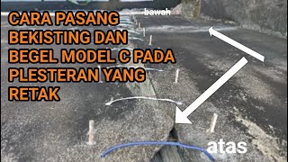 cara pasang bekisting didinding yang sudah ada tiang kayu