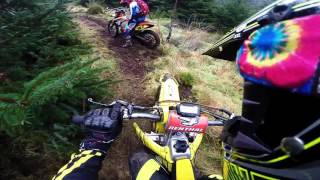 Bon Accord Motorcycle Club Enduro Fun day Spills -  18/12/16