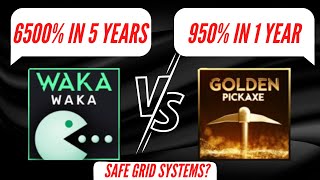 Waka Waka and Golden Pickaxe Trading Robot Showdown - 5 year Live Results - Safe Grid systems?