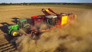 Kartoffeln roden | NEW GRIMME VARITRON 470 | JOHN DEERE, MASSEY FERGUSSON, VALTRA