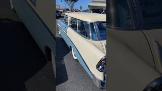 Beautiful 1956 Nomad Mild Kustom #carsandcoffee #short #shorts #nomad d