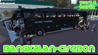 BUSSID v 371 Obb high quality, bangkalan ke cirebon mode narik part 4 (PUTRI TUNGGAL)