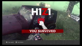 H1Z1 PS4 fraging in solos