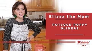 Poppy potluck surprise sliders | Elissa the Mom