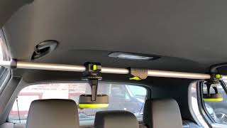 GRYMT STÄLLBART LJUS I BILEN NÄR MAN JOBBAR ! UNILITE HX800R.HX1500R. BONNET LAMP BRACKET