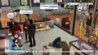 The Sims 4 man passes out over Keanu Reeves