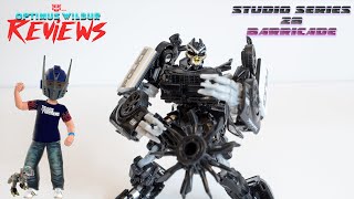 Optimus Wilbur Reviews: Transformers Studio Series 28 Barricade