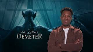 The Last Voyage of the Demeter - Corey Hawkins Interview - Weekend Today