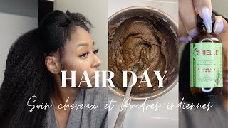 Tutoriel cheveux:  poudres indiennes, soin et pousse cheveux