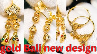 gold earrings designs new model 2023 daily wear