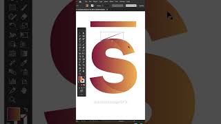 How to Create 3D Gradient Letters in Illustrator – Easy Tutorial #adobeillustrators #design