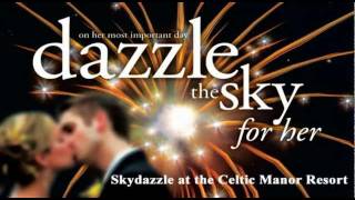 Skydazzle Wedding Fireworks Display  at The Celtic Manor Resort