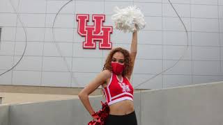 Ally's Last Game as a U of H Cougar Doll 2-28-2021